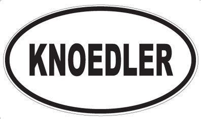 KNOEDLER - Oval Magnet