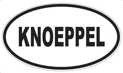 KNOEPPEL - Oval Magnet