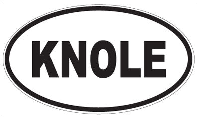 KNOLE - Oval Magnet