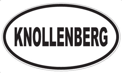 KNOLLENBERG - Oval Magnet