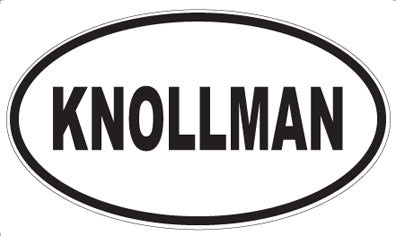 KNOLLMAN - Oval Magnet