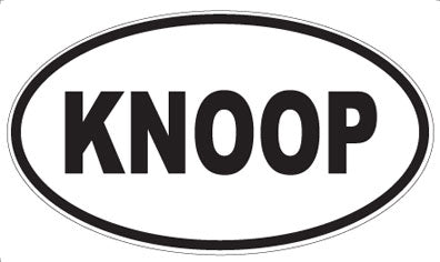 KNOOP - Oval Magnet