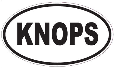 KNOPS - Oval Magnet