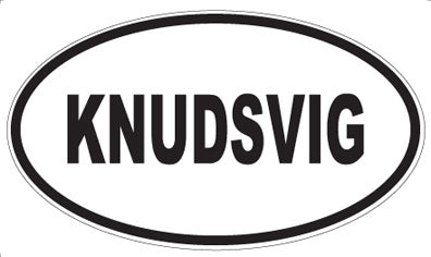 KNUDSVIG - Oval Magnet