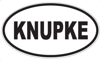 KNUPKE - Oval Magnet