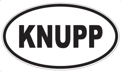 KNUPP - Oval Magnet