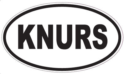 KNURS - Oval Magnet
