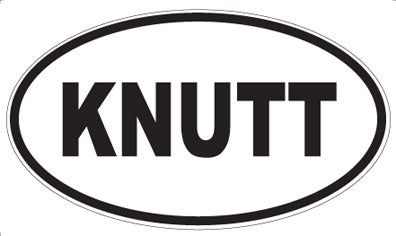 KNUTT - Oval Magnet