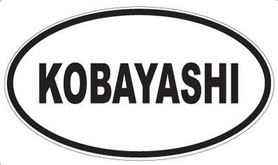 KOBAYASHI - Oval Magnet