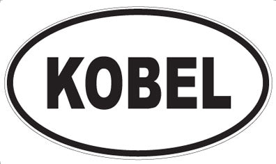 KOBEL - Oval Magnet