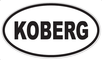 KOBERG - Oval Magnet