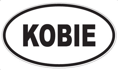 KOBIE - Oval Magnet