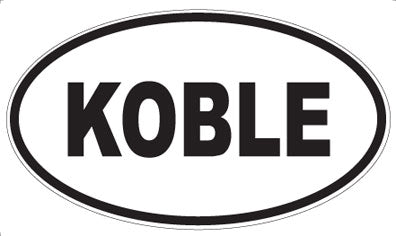 KOBLE - Oval Magnet