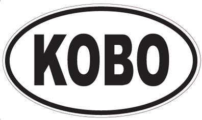 KOBO - Oval Sticker