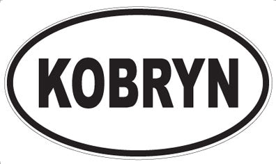 KOBRYN - Oval Magnet