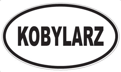 KOBYLARZ - Oval Magnet