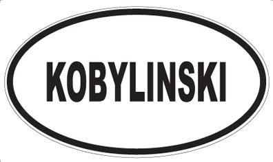 KOBYLINSKI - Oval Magnet