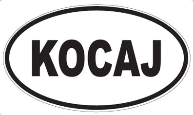 KOCAJ - Oval Magnet