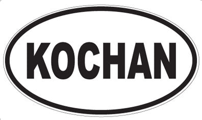 KOCHAN - Oval Magnet