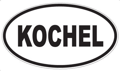 KOCHEL - Oval Magnet