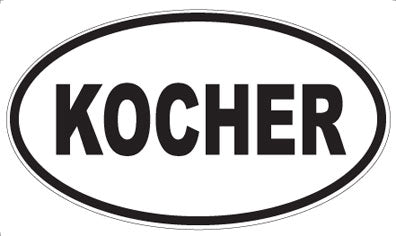 KOCHER - Oval Magnet