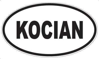 KOCIAN - Oval Magnet