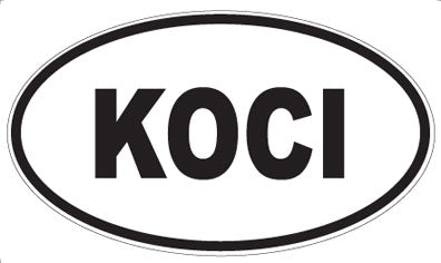 KOCI - Oval Magnet