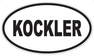 KOCKLER - Oval Magnet