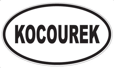 KOCOUREK - Oval Magnet