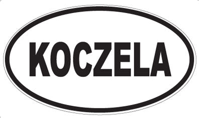 KOCZELA - Oval Magnet