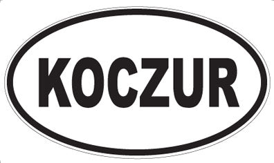 KOCZUR - Oval Magnet
