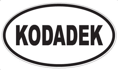 KODADEK - Oval Magnet