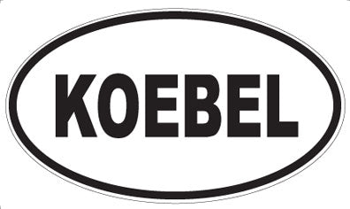 KOEBEL - Oval Magnet