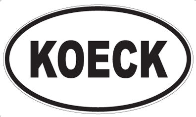 KOECK - Oval Magnet
