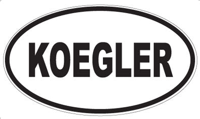KOEGLER - Oval Magnet