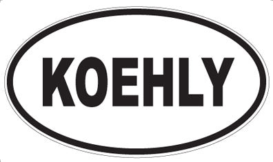 KOEHLY - Oval Magnet