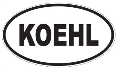 KOEHL - Oval Magnet