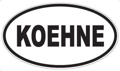 KOEHNE - Oval Magnet