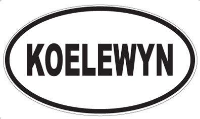 KOELEWYN - Oval Magnet
