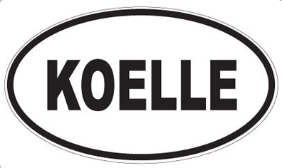 KOELLE - Oval Magnet