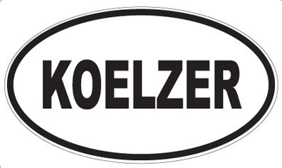 KOELZER - Oval Magnet