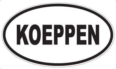 KOEPPEN - Oval Magnet