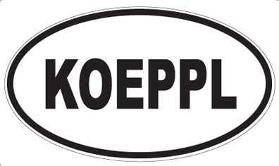 KOEPPL - Oval Magnet