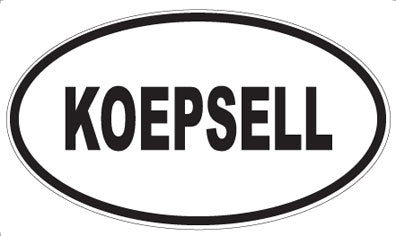 KOEPSELL - Oval Magnet