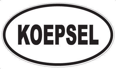 KOEPSEL - Oval Magnet