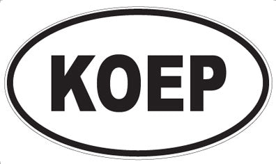 KOEP - Oval Magnet