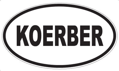 KOERBER - Oval Magnet