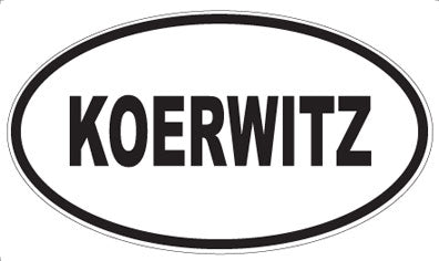 KOERWITZ - Oval Magnet