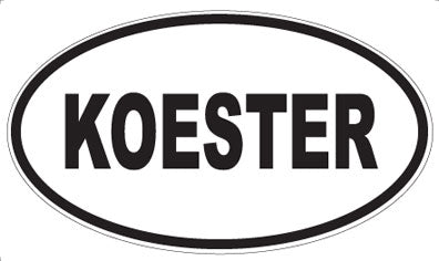 KOESTER - Oval Magnet