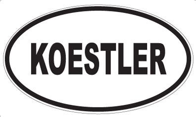 KOESTLER - Oval Magnet